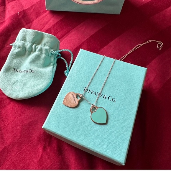 100% authentic Tiffany & Co. return to Tiffany heart pendant necklace in silver - Picture 4 of 4